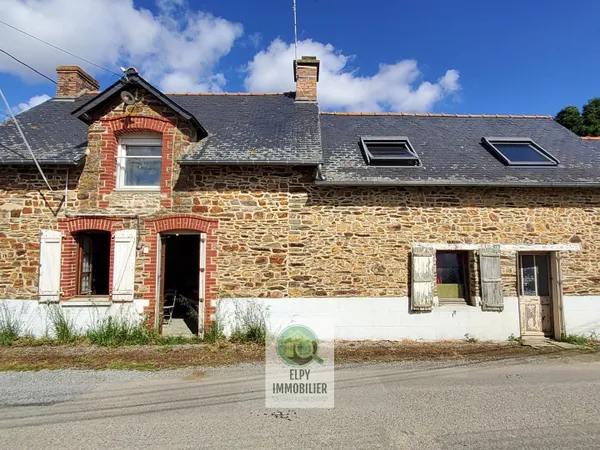 LONGERE A RENOVER 110m² - 4 pièces - 2 chambres - GUIPRY-MESSAC