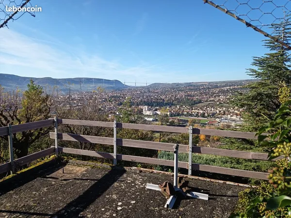 Terrain à Millau avec vue exceptionnelle