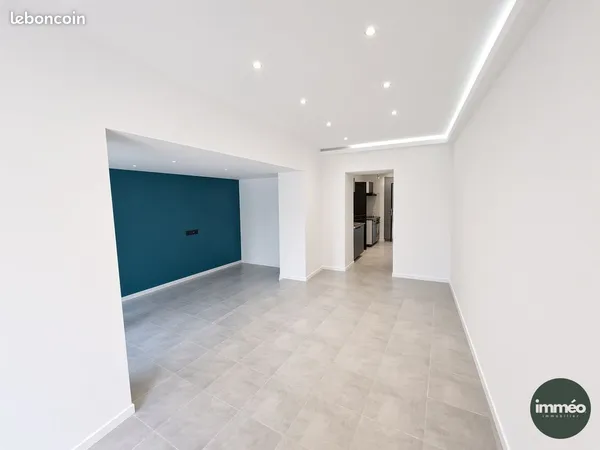à louer - bel appartement t4 rénové avec place de parking - évin-malmaison