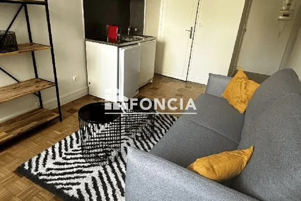 Appartement meublé 1 pièce 19 m²