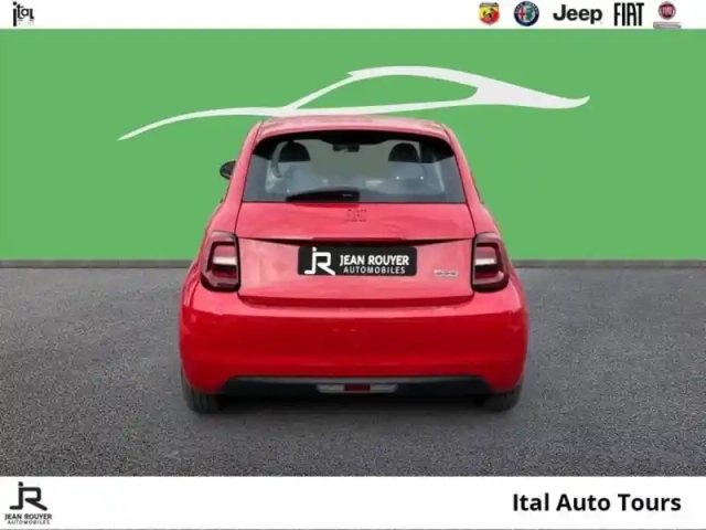 Fiat 500 e/electrique 118ch/118 (red) my23/camera — photo 5