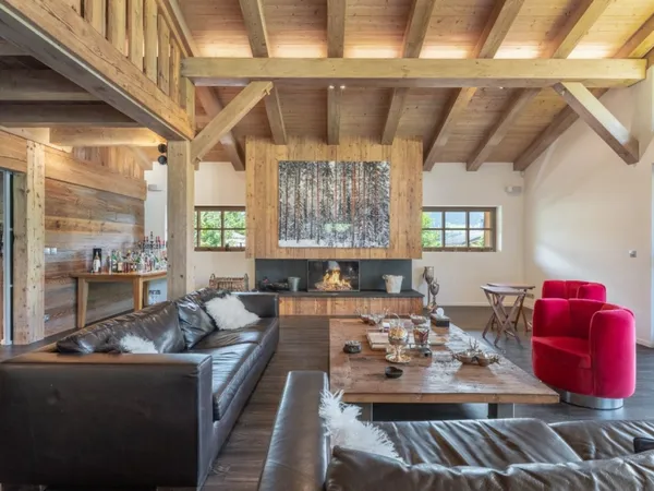 Domaine privé à Demi-Quartier - Deux chalets, piscine et intimité - Environnement verdoyant