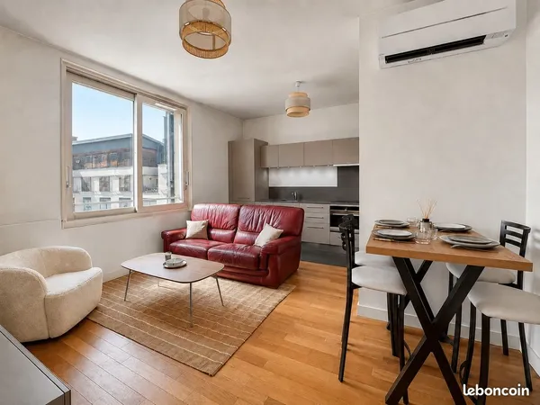Appartement meublé premium de 43 m² climatisé - Promenade Sainte-Catherine