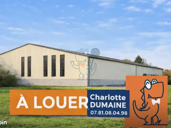 Entrepôt 1600 m² Carency