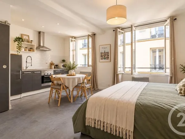 Studio 1 pièce 29 m²