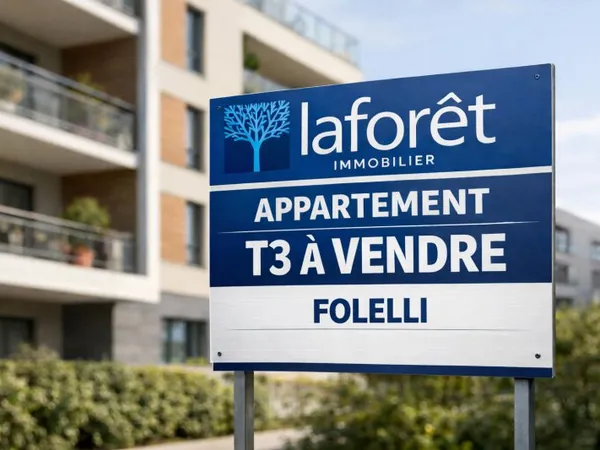 Appartement 3 pièces 57 m²