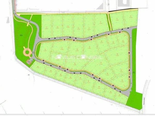 Terrain constructible 1200 m²