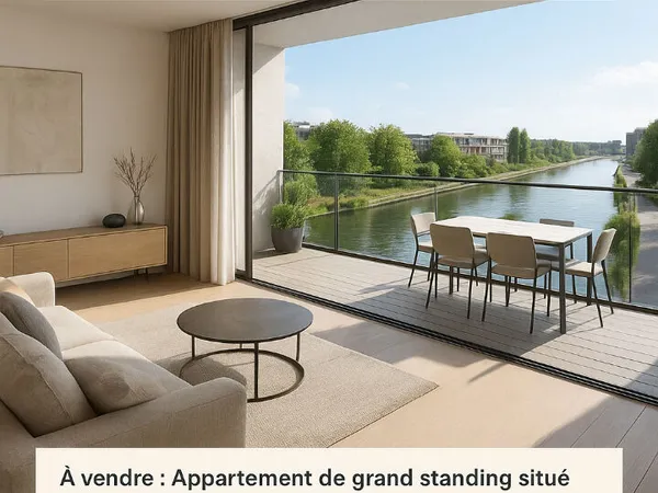 Appartement de standing 5 pièces avec vue sur la DEULE