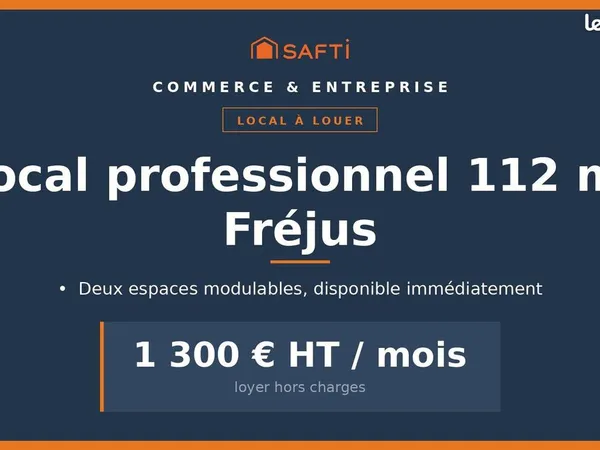 Bureaux 112 m² FREJUS