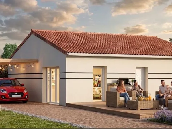 Projet de construction d'une maison 80 m² avec terrain à JUICQ (17)