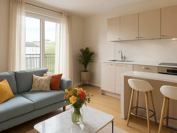 Appartement 2 pièces 38 m²