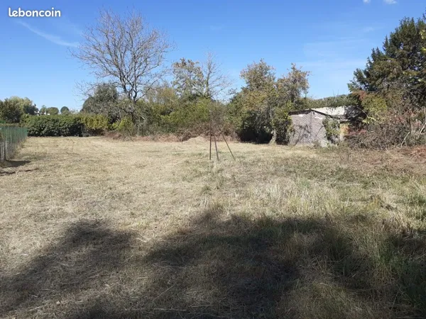 Terrain potager et verger - 1100m2