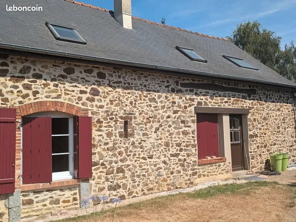Longère : Maison rénovée 3 chambres Saint-Berthevin