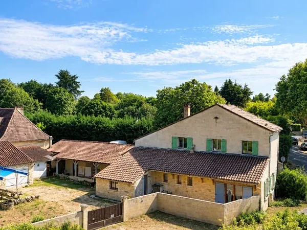 maison en pierre.