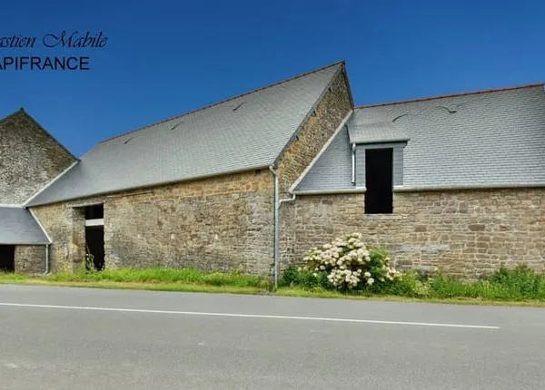 Dpt (35), à vendre propriété à rénover - Baie du Mont Saint Michel - Saint Georges de Gréhaigne