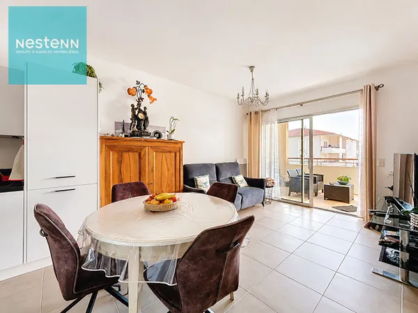 Appartement à vendre centre de Revel 3 pièces 62m2 avec garage, parking et balcon