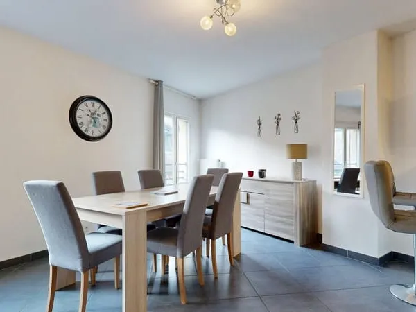 Charmant Appartement T3 Lumineux en Centre-Ville avec 2 Chambres