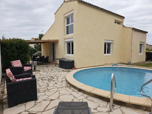 Maison 141m2 - 4CH - Piscine - PMR - Terrain 504m2