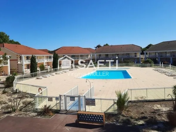 Appartement 26 m² avec piscine, à 6 km de Soulac !