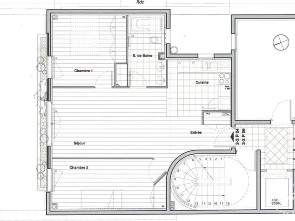 Appartement 3 pièces 68 m²