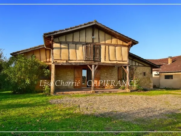 Maison à vendre 5 pièces SALLES D'ARMAGNAC (32) de 151 m2 habitables sur 1 600 m2 de terrain