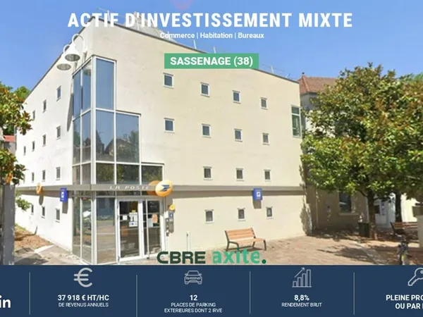 LOCAL COMMERCIAL 607 m² SASSENAGE