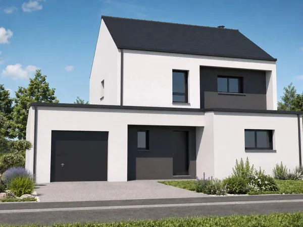 Terrain + maison 120 m²