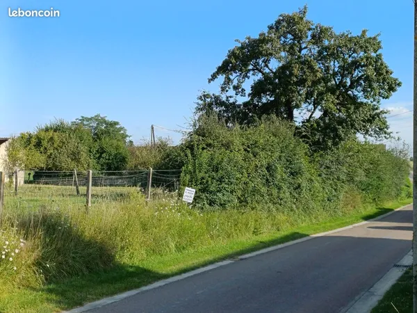 Terrain à bâtir à la campagne