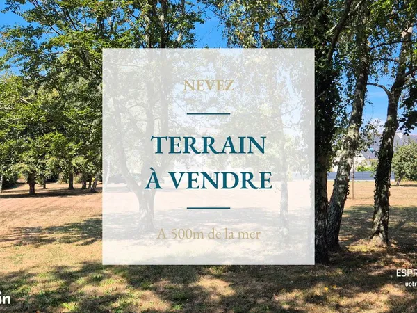 Terrain 920 m² NEVEZ