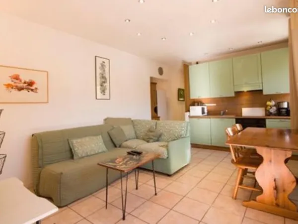 T2 MEUBLÉ 35 m² AVEC BALCON & VUE MONTAGNE - SAINT-GERVAIS-LES-BAINS