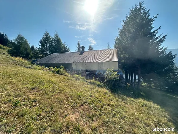 Chalet d'alpage avec terrain 4300 m² et vue panoramique - Montgirod Aime La Plagne