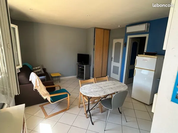 Appartement 2 pièces 36m2 terrasse jardin