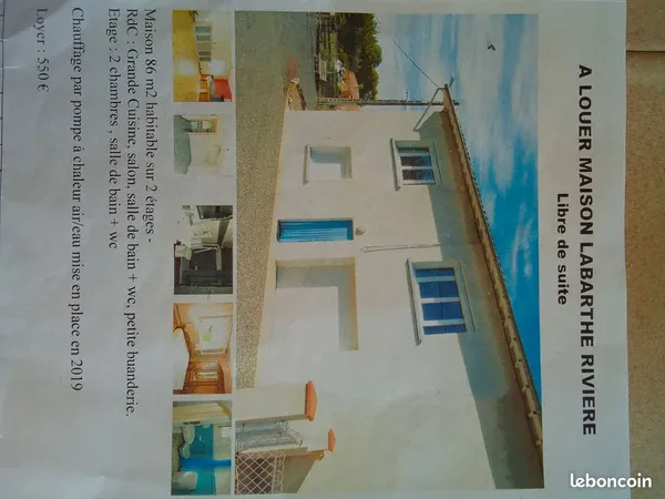 Location maison individuelle