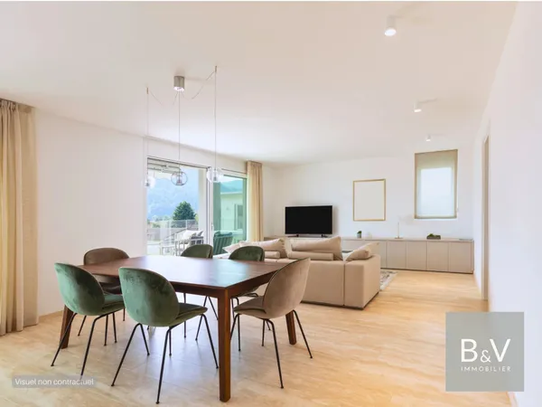 Bel appartement 3 pièces de 78 m² avec terrasses