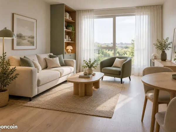 Appartement 2 pièces 45 m²