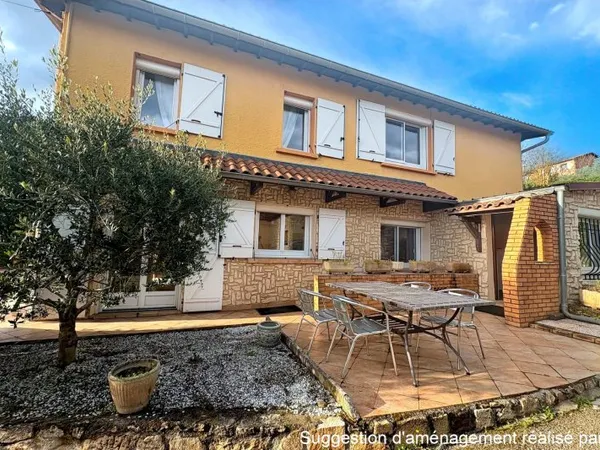 Maison individuelle de 193M2 - SAINT CLAIR DU RHÔNE