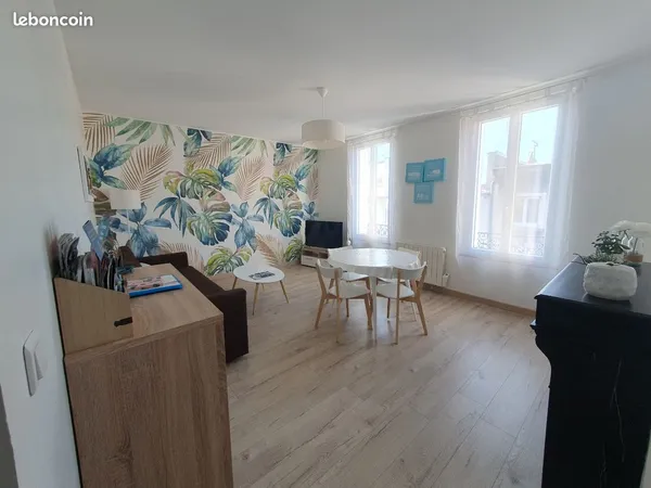 Appartement meublé 2 pièces 40m2