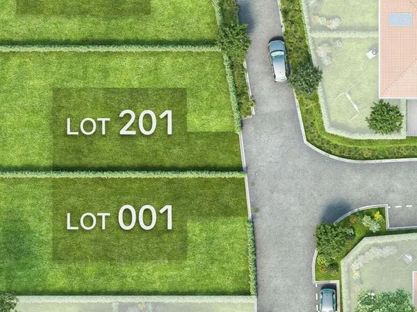 Terrain 413 m² Lucon