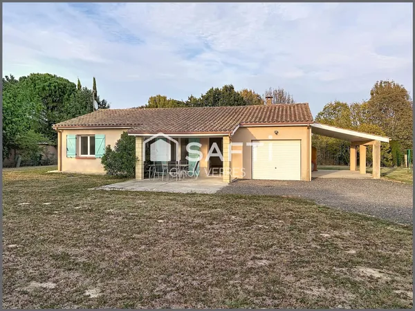 Maison au calme, grand terrain piscinable