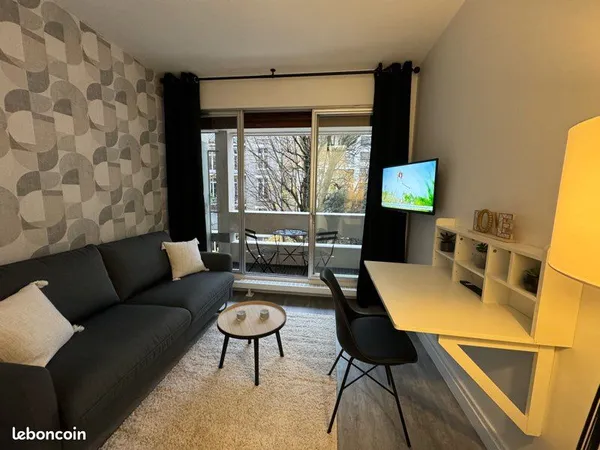 Loue studio meublé Paris 16eme