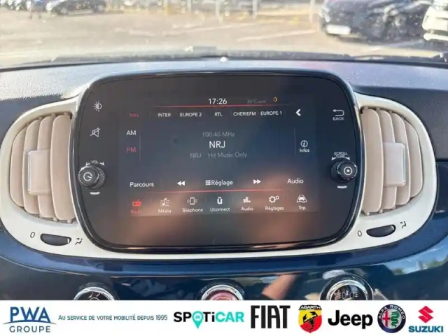 Fiat 500 1.2 8v 69ch lounge — photo 13