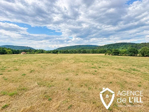 Terrain constructible de 1 063 m2 La Vancelle