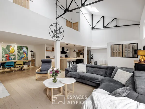 Loft dans une ancienne carrosserie