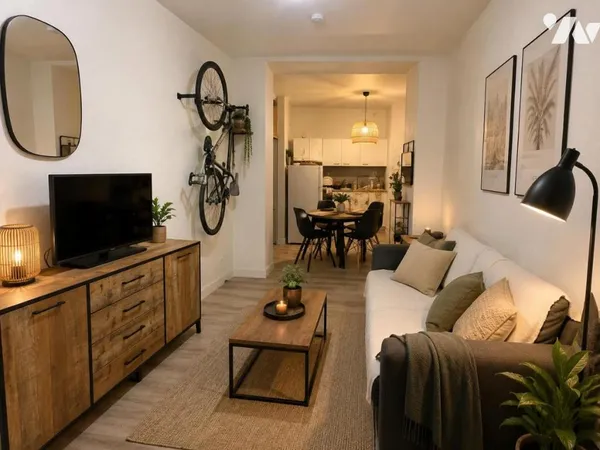 Appartement 2 pièces 39 m²