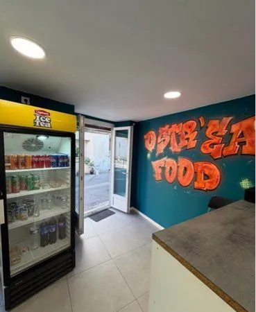 Vente fast-food garons