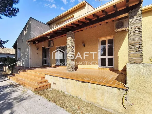 Grand terrain, beaux volumes et potentiel unique !