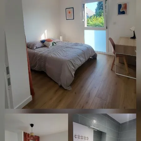 Chambre en colocation à Beaucouzé - Maison moderne -