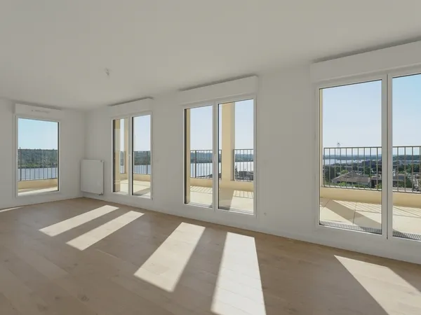 Loue appartement - 123.32m² - 5 pièces, 4 chambres - Bordeaux 33800