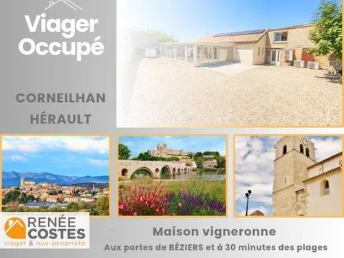 Viager occupé - F75-H81 ans - CORNEILHAN (34490)