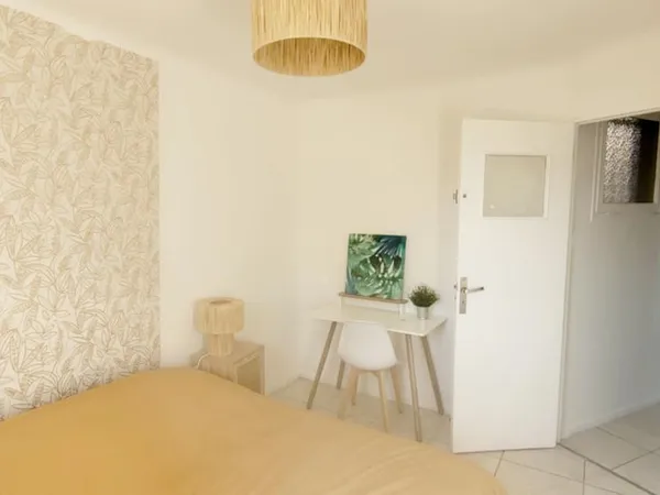 Chambre en colocation meublée T4